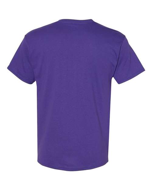 Hanes 5170 Unisex 50/50 T-Shirt #color_PURPLE