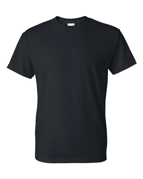 Gildan G800 Adult 50/50 T-Shirt #color_BLACK