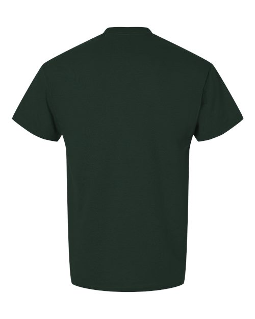 Gildan G800 Adult 50/50 T-Shirt #color_FOREST GREEN