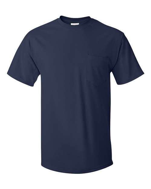 Hanes H5590 Men's Authentic-T Pocket T-Shirt #color_NAVY