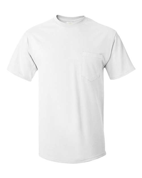 Hanes H5590 Men's Authentic-T Pocket T-Shirt #color_WHITE