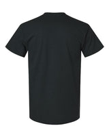 Gildan G230 Adult Ultra Cotton  Pocket T-Shirt #color_BLACK