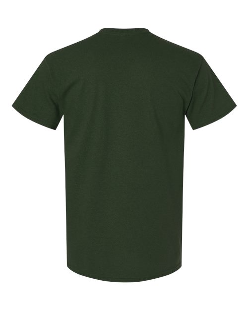 Gildan G230 Adult Ultra Cotton  Pocket T-Shirt #color_FOREST GREEN