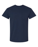 Gildan G230 Adult Ultra Cotton  Pocket T-Shirt #color_NAVY