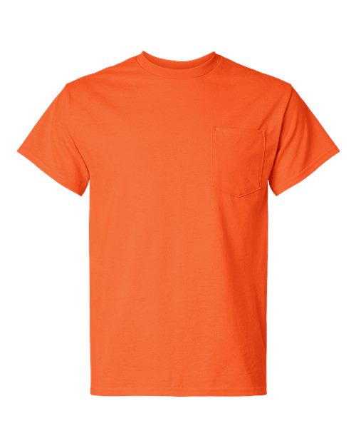 Gildan G230 Adult Ultra Cotton  Pocket T-Shirt #color_ORANGE
