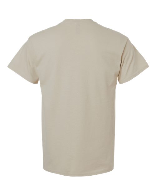 Gildan G230 Adult Ultra Cotton  Pocket T-Shirt #color_SAND