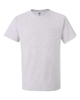 Jerzees 29P Adult DRI-POWER ACTIVE Pocket T-Shirt #color_ASH