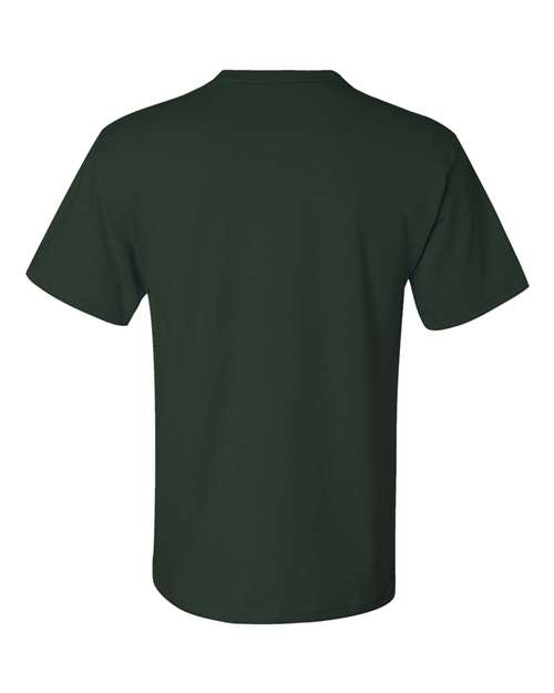 Jerzees 29P Adult DRI-POWER ACTIVE Pocket T-Shirt #color_FOREST GREEN