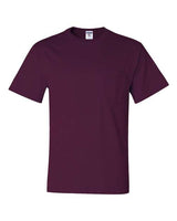 Jerzees 29P Adult DRI-POWER ACTIVE Pocket T-Shirt #color_MAROON