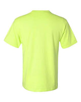 Jerzees 29P Adult DRI-POWER ACTIVE Pocket T-Shirt #color_SAFETY GREEN