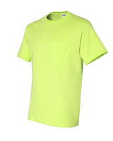 Jerzees 29P Adult DRI-POWER ACTIVE Pocket T-Shirt #color_SAFETY GREEN
