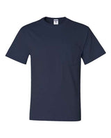 Jerzees 29P Adult DRI-POWER ACTIVE Pocket T-Shirt #color_J NAVY