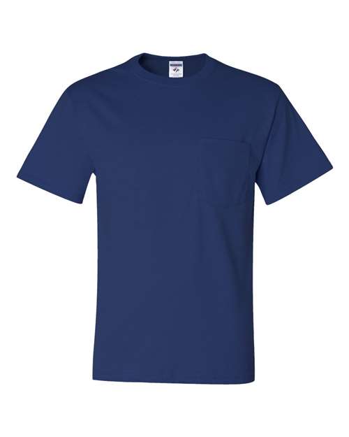 Jerzees 29P Adult DRI-POWER ACTIVE Pocket T-Shirt #color_ROYAL