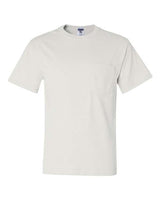 Jerzees 29P Adult DRI-POWER ACTIVE Pocket T-Shirt #color_WHITE