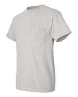 Gildan G830 Adult 50/50 Pocket T-Shirt #color_ASH GREY