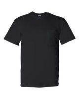 Gildan G830 Adult 50/50 Pocket T-Shirt #color_BLACK