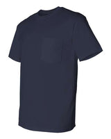 Gildan G830 Adult 50/50 Pocket T-Shirt #color_NAVY