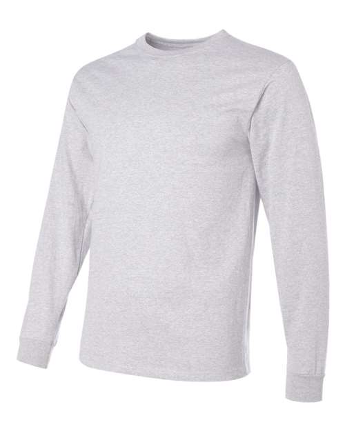 Jerzees 29L Adult DRI-POWER ACTIVE Long-Sleeve T-Shirt #color_ASH