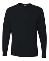 Jerzees 29L Adult DRI-POWER ACTIVE Long-Sleeve T-Shirt #color_BLACK