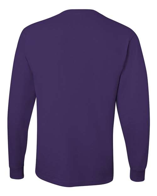 Jerzees 29L Adult DRI-POWER ACTIVE Long-Sleeve T-Shirt #color_DEEP PURPLE
