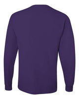 Jerzees 29L Adult DRI-POWER ACTIVE Long-Sleeve T-Shirt #color_DEEP PURPLE