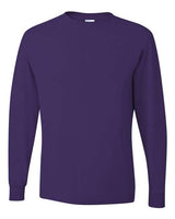 Jerzees 29L Adult DRI-POWER ACTIVE Long-Sleeve T-Shirt #color_DEEP PURPLE