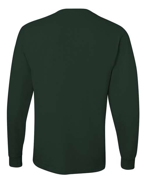 Jerzees 29L Adult DRI-POWER ACTIVE Long-Sleeve T-Shirt #color_FOREST GREEN