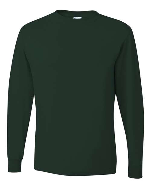 Jerzees 29L Adult DRI-POWER ACTIVE Long-Sleeve T-Shirt #color_FOREST GREEN