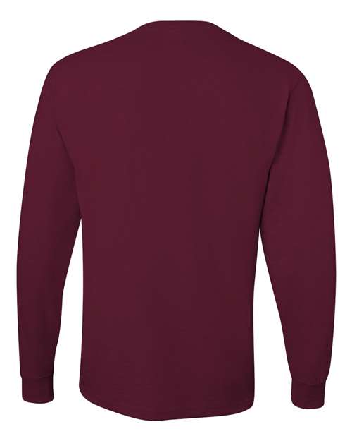 Jerzees 29L Adult DRI-POWER ACTIVE Long-Sleeve T-Shirt #color_MAROON