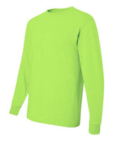 Jerzees 29L Adult DRI-POWER ACTIVE Long-Sleeve T-Shirt #color_SAFETY GREEN