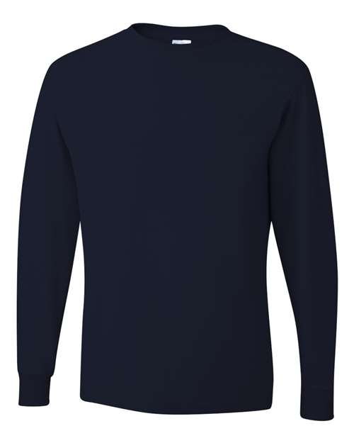 Jerzees 29L Adult DRI-POWER ACTIVE Long-Sleeve T-Shirt #color_J NAVY