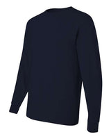 Jerzees 29L Adult DRI-POWER ACTIVE Long-Sleeve T-Shirt #color_J NAVY