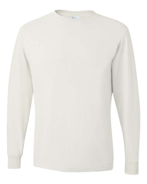 Jerzees 29L Adult DRI-POWER ACTIVE Long-Sleeve T-Shirt #color_WHITE