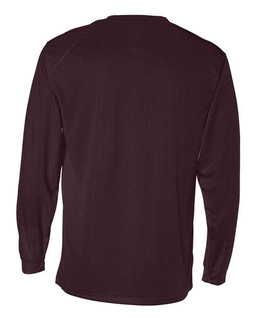 Badger 4104 B-Core Long Sleeve T-Shirt #color_Maroon