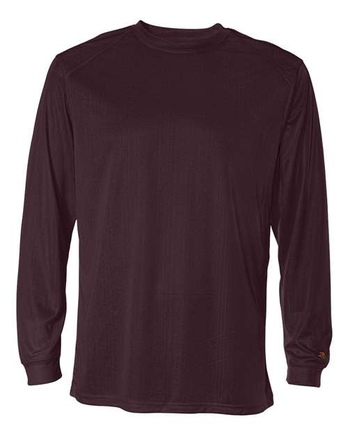 Badger 4104 B-Core Long Sleeve T-Shirt #color_Maroon