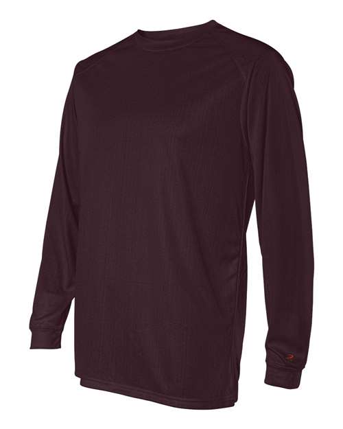 Badger 4104 B-Core Long Sleeve T-Shirt #color_Maroon