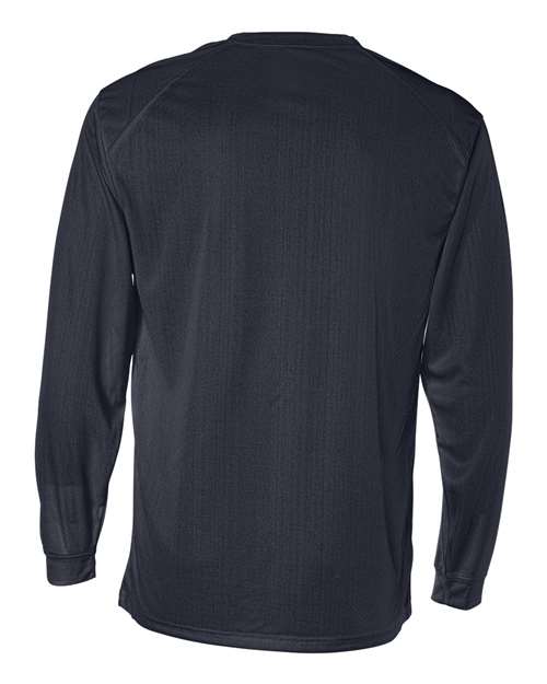 Badger 4104 B-Core Long Sleeve T-Shirt #color_Navy