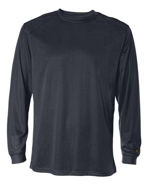Badger 4104 B-Core Long Sleeve T-Shirt #color_Navy