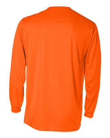 Badger 4104 B-Core Long Sleeve T-Shirt #color_Safety Orange