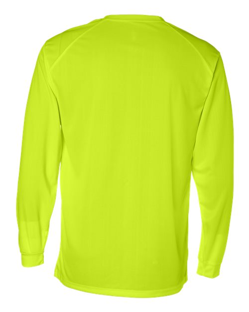Badger 4104 B-Core Long Sleeve T-Shirt #color_Safety Yellow