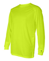 Badger 4104 B-Core Long Sleeve T-Shirt #color_Safety Yellow