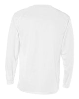 Badger 4104 B-Core Long Sleeve T-Shirt #color_White