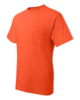 Hanes 5190P Adult Beefy-T with Pocket #color_ORANGE