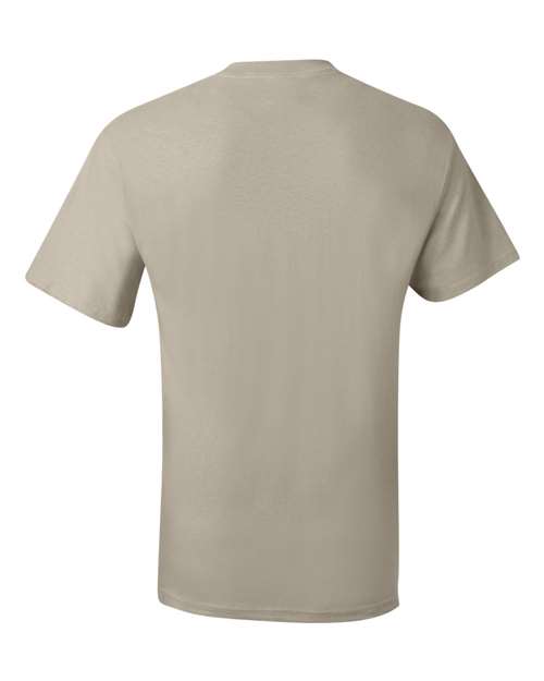 Hanes 5190P Adult Beefy-T with Pocket #color_SAND