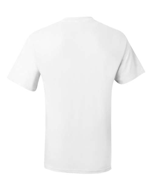 Hanes 5190P Adult Beefy-T with Pocket #color_WHITE