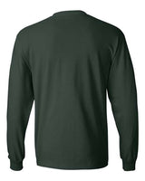 Hanes 5186 Adult Long-Sleeve Beefy-T #color_DEEP FOREST