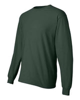 Hanes 5186 Adult Long-Sleeve Beefy-T #color_DEEP FOREST