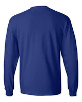 Hanes 5186 Adult Long-Sleeve Beefy-T #color_DEEP ROYAL