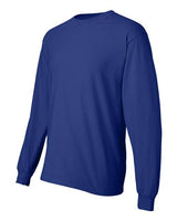 Hanes 5186 Adult Long-Sleeve Beefy-T #color_DEEP ROYAL