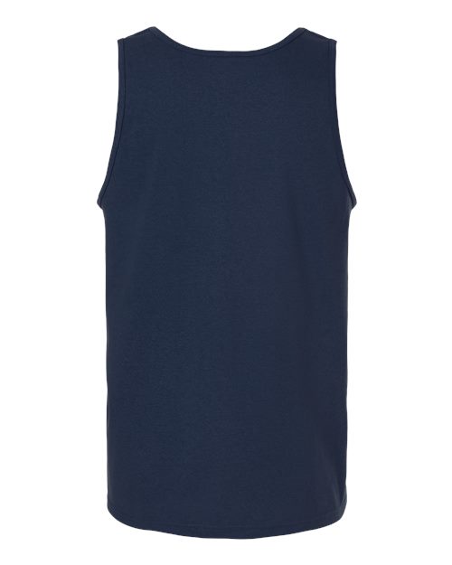 Gildan G220 Adult Ultra Cotton  Tank #color_NAVY
